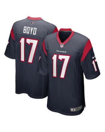 Kris Boyd 17 Houston Texans Game Men Jersey - Navy