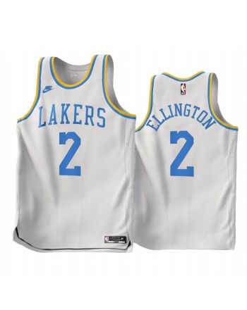 Wayne Ellington 2 Los Angeles Lakers 2022-23 Classic Edition White Jersey - Men Jersey