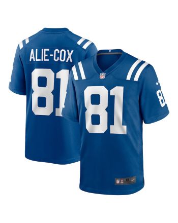 Mo Alie-Cox 81 Indianapolis Colts Men Team Game Jersey - Royal