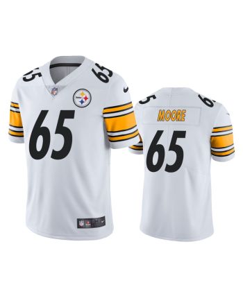 Pittsburgh Steelers Dan Moore 65 White Vapor Limited Jersey