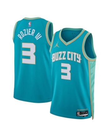 Terry Rozier III 3 Charlotte Hornets 2023/24 City Edition Swingman Jersey - Teal