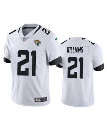 Jacksonville Jaguars Darious Williams 21 White Vapor Limited Jersey - Men's