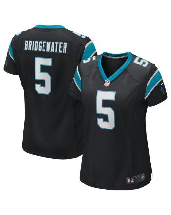 Teddy Bridgewater 5 Carolina Panthers Women's Game Jersey - Black