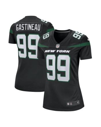 Mark Gastineau 99 New York Jets Women's Game Jersey - Stealth Black