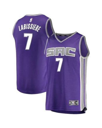 Skal Labissiere Sacramento Kings Fast Break Road Player Jersey - Purple