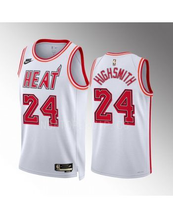 Miami Heat Haywood Highsmith 24 2022-23 Classic Edition White Men Jersey Swingman