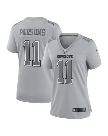 Micah Parsons 11 Dallas Cowboys Women's Atmosphere Fashion Game Jersey - Gray