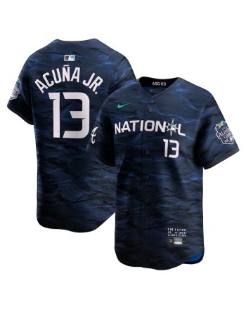 Ronald Acuña Jr. 13 National League 2023 MLB All-Star Game Limited Jersey - Men Royal