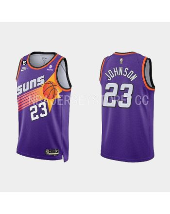 Phoenix Suns 23 Cameron Johnson Classic Edition Purple Men Jersey 2022-23