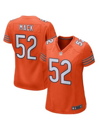 Khalil Mack 52 New York Giants Women Game Jersey - Orange