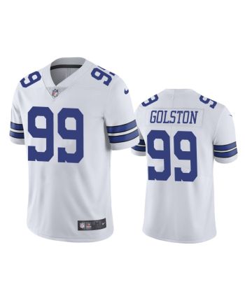 Dallas Cowboys Chauncey Golston 99 White Vapor Limited Jersey - Men's