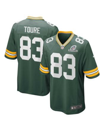 Samori Toure 83 Green Bay Packers 2024 Divisional Patch Game Men Jersey - Green