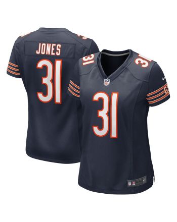 Jaylon Jones 31 New York Giants Women Game Jersey - Navy