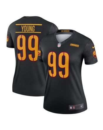 Chase Young 99 Washington Commanders Women's Alternate Legend Jersey - Black