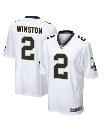 Jameis Winston 2 New Orleans Saints Men Game Jersey - White