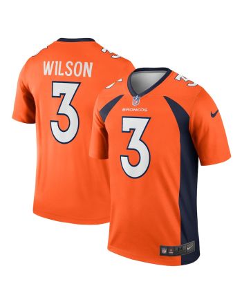 Russell Wilson 3 Denver Broncos Legend Jersey - Orange