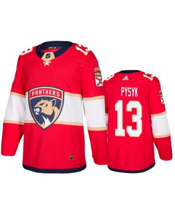 Florida Panthers Mark Pysyk 13 Home Red Jersey Jersey