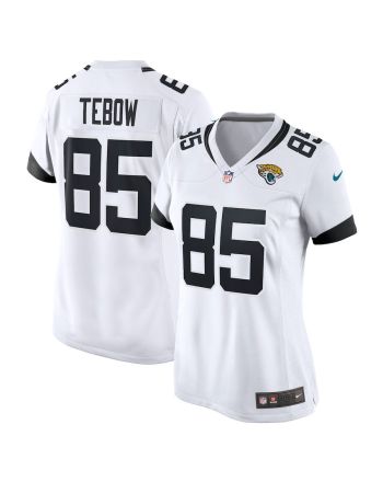 Tim Tebow 85 Jacksonville Jaguars Women's Game Jersey - White