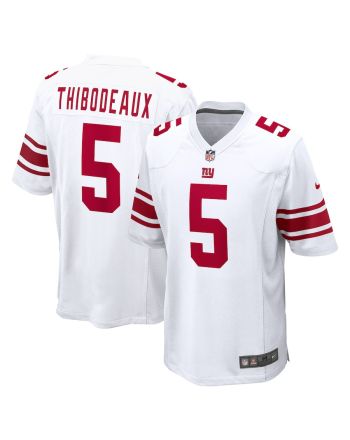 Kayvon Thibodeaux 5 New York Giants Men Game Jersey - White