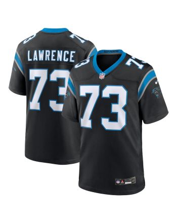 Rashard Lawrence 73 Carolina Panthers Game Men Jersey - Black