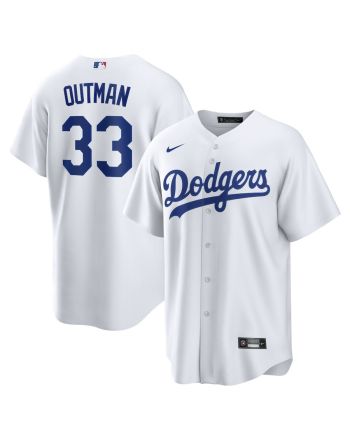 James Outman 33 Los Angeles Dodgers Men Jersey - White