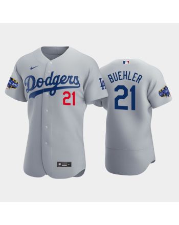 Los Angeles Dodgers Walker Buehler 21 Alternate Gray 2022-23 All-Star Game Jersey