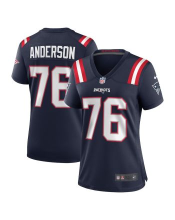 Calvin Anderson New England Patriots Women's Player Game Jersey - Navy