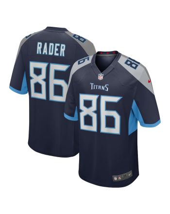 Kevin Rader Tennessee Titans Game Player Jersey - Navy