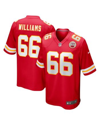 Brandon Williams 66 Kansas City Chiefs Home Game Player Jersey - Red