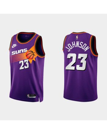 Phoenix Suns Cameron Johnson 23 2022-23 Classic Edition Purple Men Jersey