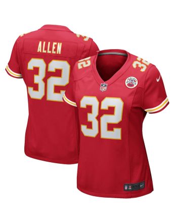 Marcus Allen 32 Kansas City Chiefs Women Game Retired Jersey - Red