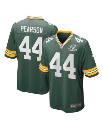 Henry Pearson 44 Green Bay Packers 2024 Divisional Patch Game Men Jersey - Green