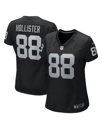 Jacob Hollister Las Vegas Raiders Women's Game Player Jersey - Black