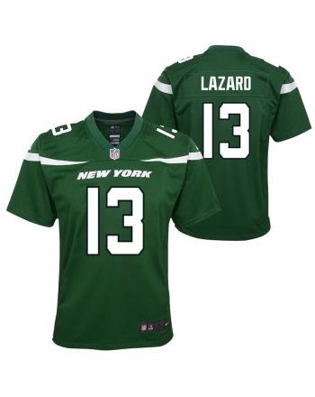 Allen Lazard 13 New York Jets Youth Game Jersey - Gotham Green