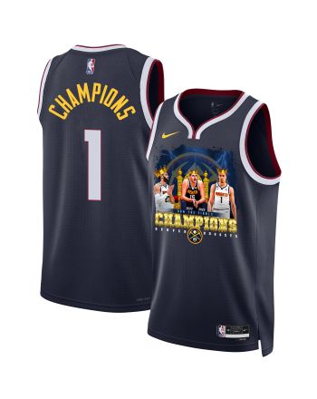 Denver Nuggets King's Players Of 2023 NBA Champions Swingman Jersey - Black