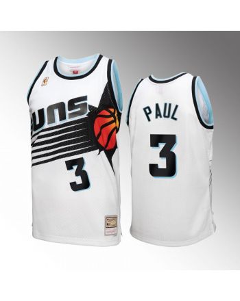 Phoenix Suns Chris Paul 3 White Reload 3.0 Men Jersey Mitchell Ness