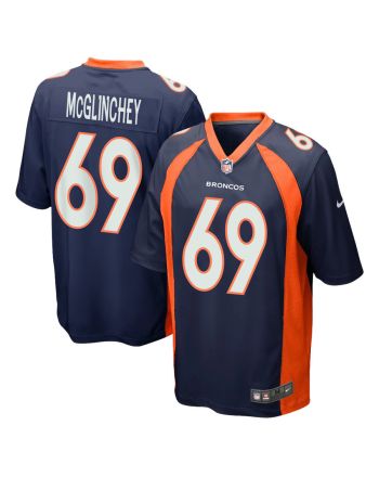 Mike McGlinchey 69 Denver Broncos Men Alternate Game Jersey - Navy