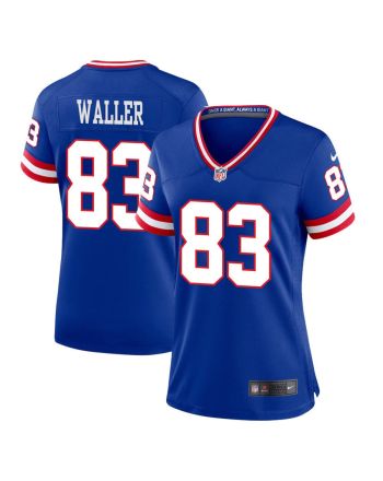 Darren Waller 83 New York Giants Alternate Women Game Jersey - Royal