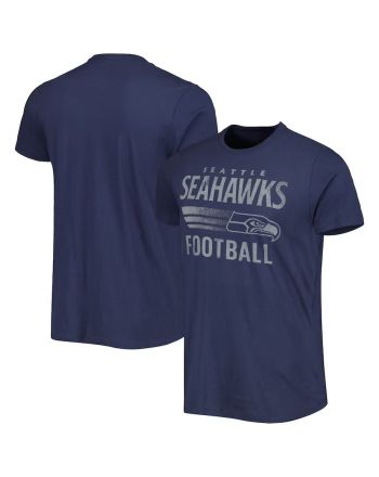 Seattle Seahawks Wordmark Rider Franklin T-Shirt - College Navy