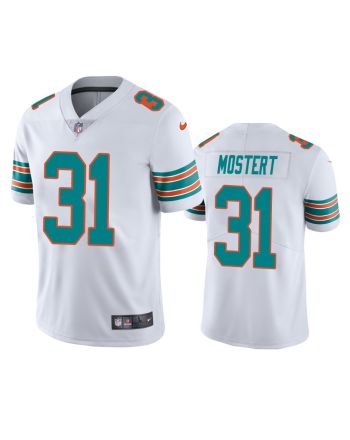 Raheem Mostert 31 Miami Dolphins White Vapor Limited Jersey