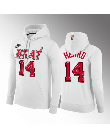 Tyler Herro Miami Heat 2022-23 Classic Edition Hoodie White