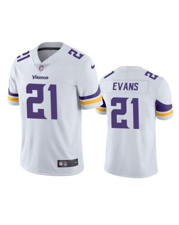 Akayleb Evans 21 Minnesota Vikings White Vapor Limited Jersey