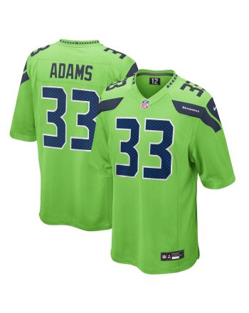 Jamal Adams 33 Seattle Seahawks Men Game Jersey - Neon Green