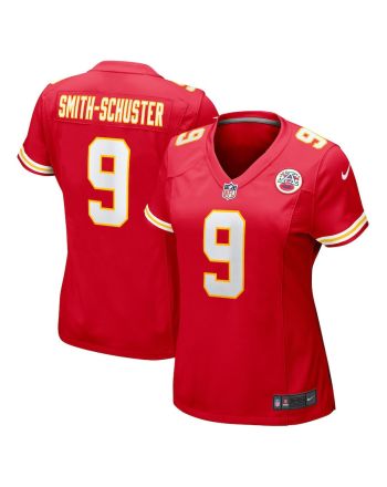 JuJu Smith-Schuster 9 Kansas City Chiefs Women's Player Game Jersey - Red