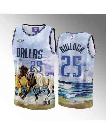 Reggie Bullock 25 Dallas Mavericks NBA & KidSuper Studios Unisex Hometown Jersey