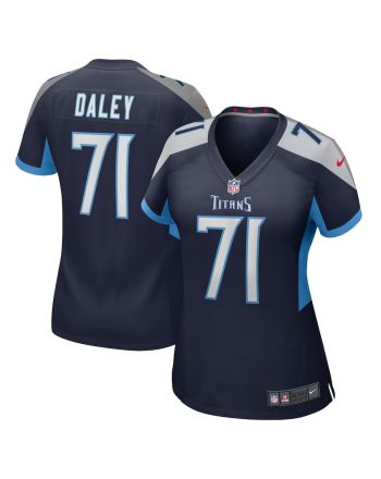 Dennis Daley Tennessee Titans Women's Game Player Jersey - Navy