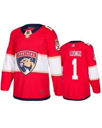 Florida Panthers Roberto Luongo 1 Home Red Jersey Jersey