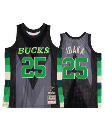 Serge Ibaka 25 Milwaukee Bucks My Town Moda 3 Jersey Black