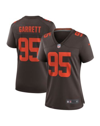 Myles Garrett 95 Cleveland Browns Women's Alternate Game Jersey - Brown