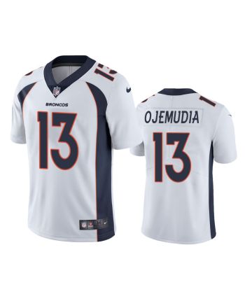 Michael Ojemudia 13 Denver Broncos White Vapor Limited Jersey